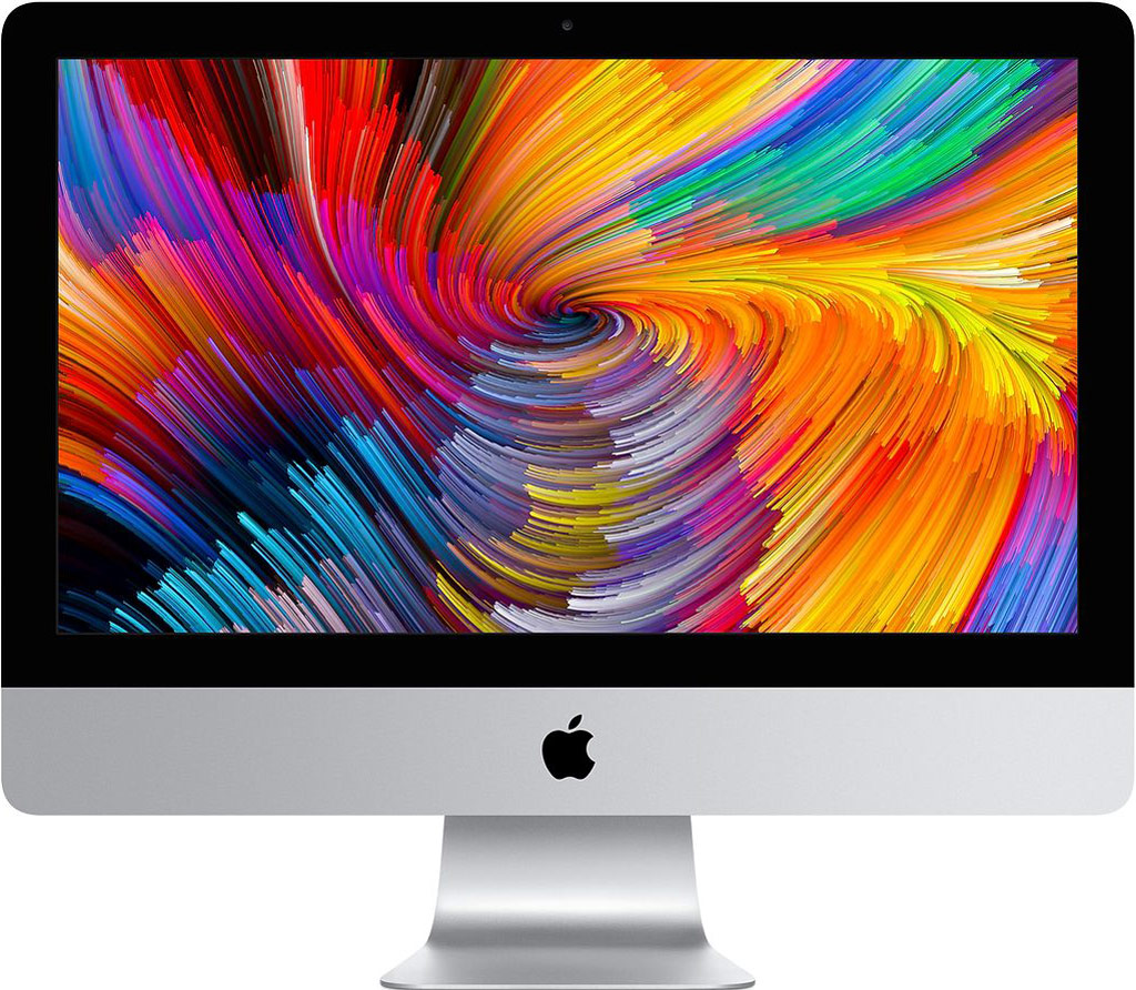 Máy tính để bàn Apple iMac i5, 6-Core Processor/ 4GB DDR4/ 1TB HDD/ Iris Plus Graphics/ 21.5"/ MacOS - MRT42SA/A