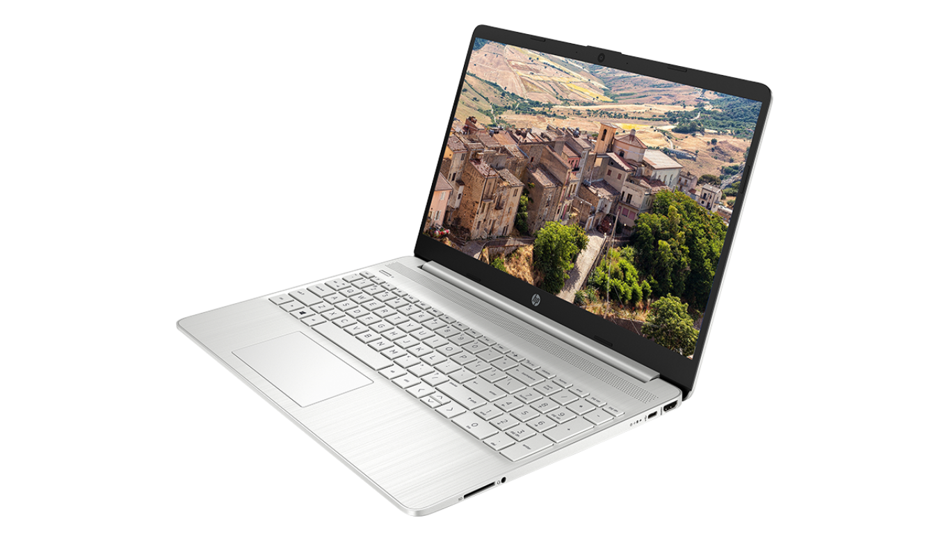 Máy tính xách tay HP 15s-fq5145TU 76B24PA (Core™ i7-1255U | 8GB | 256GB | Iris® Xᵉ Graphics | 15.6inch FHD | Windows 11 | Natural silver)