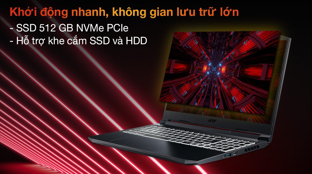 Máy tính xách tay Acer Nitro 5 AN515-57-5831