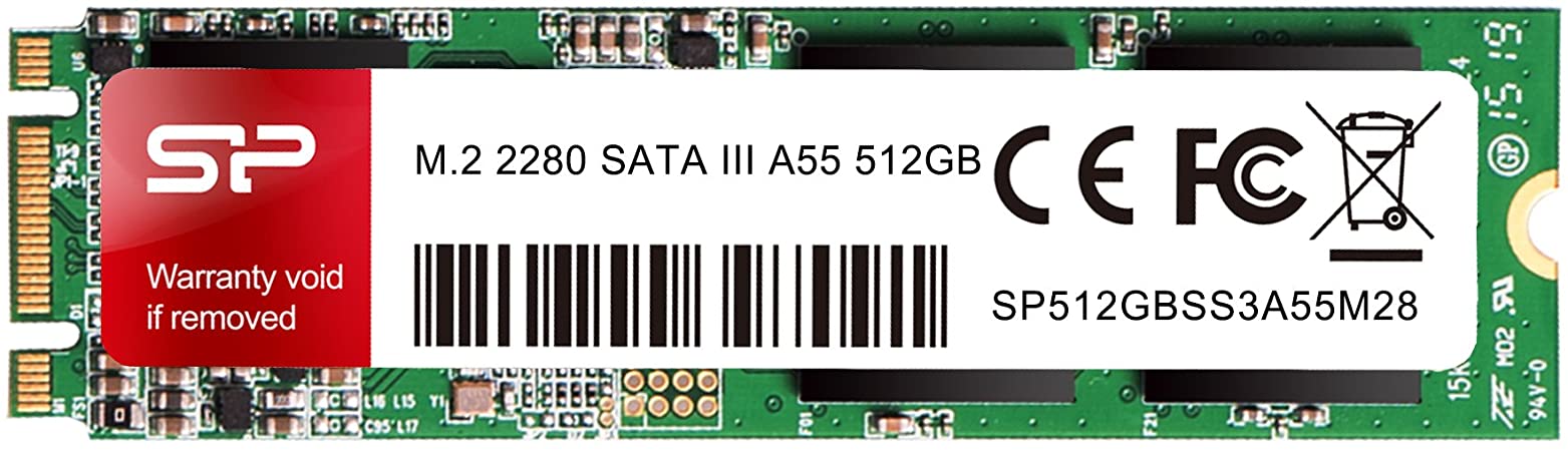 SSD SILICON A55 - 512GB (M2.Sata)