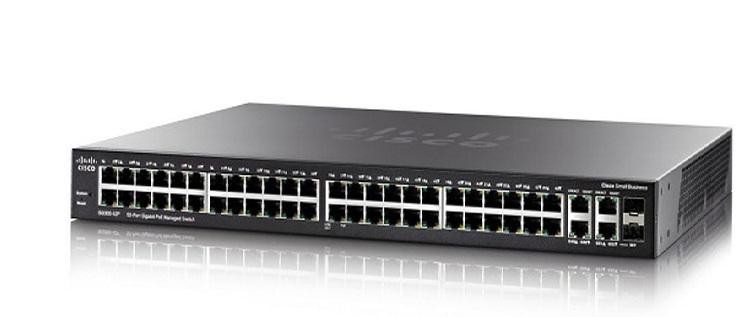 Thiết bị mạng Switch Cisco  SG350-52P-K9